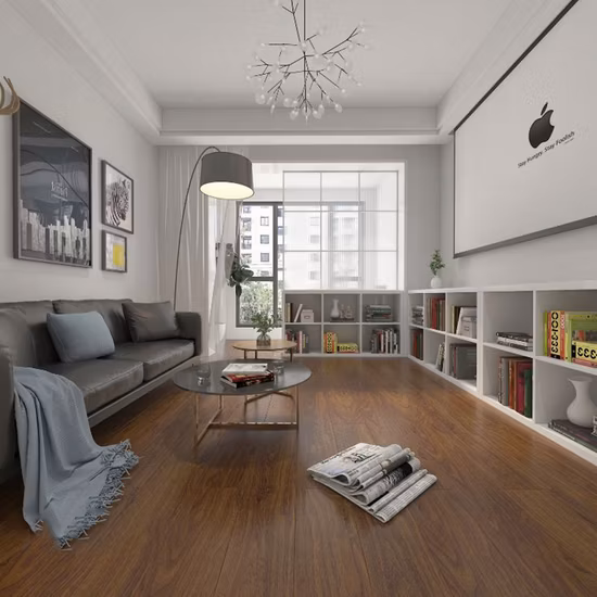 広葉樹ヘリンボーン ラミネート フロア マルチ